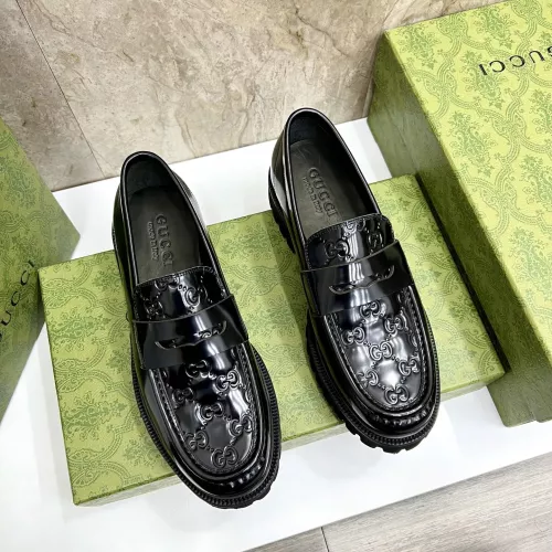 Replica Gucci Oxfords Shoes For Men #1373481 $150.00 USD for Wholesale