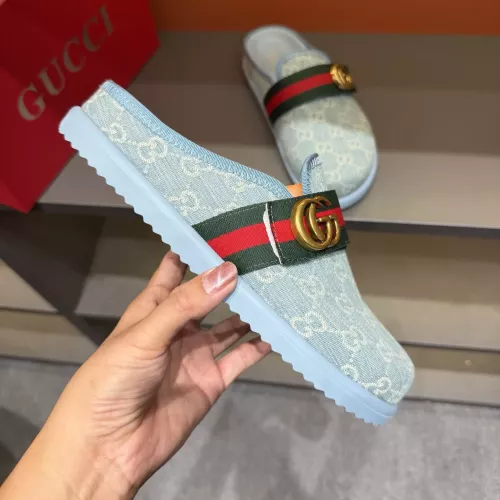Replica Gucci Slippers For Men #1373650 $64.00 USD for Wholesale