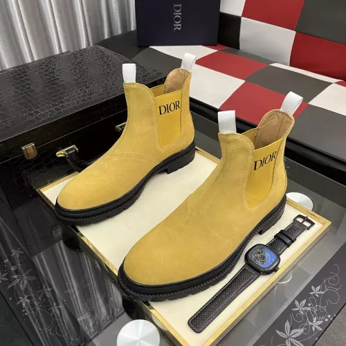 Replica Christian Dior Boots For Men #1373679 $92.00 USD for Wholesale