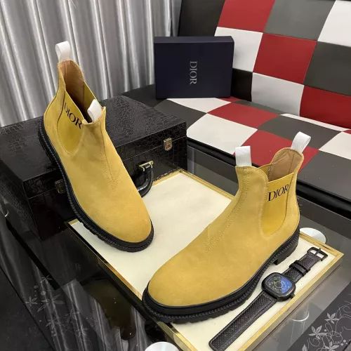 Replica Christian Dior Boots For Men #1373679 $92.00 USD for Wholesale