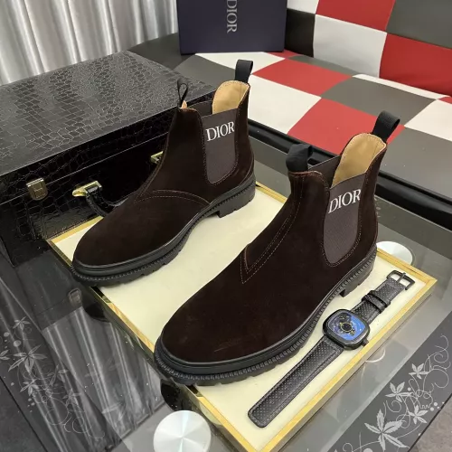 Replica Christian Dior Boots For Men #1373680 $92.00 USD for Wholesale