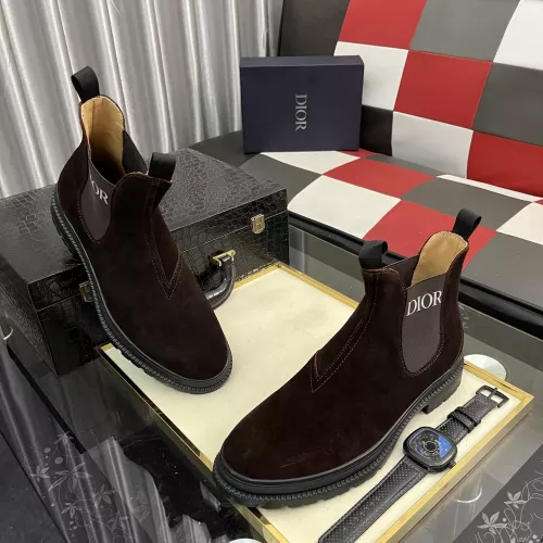 Replica Christian Dior Boots For Men #1373680 $92.00 USD for Wholesale