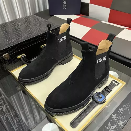 Replica Christian Dior Boots For Men #1373682 $92.00 USD for Wholesale