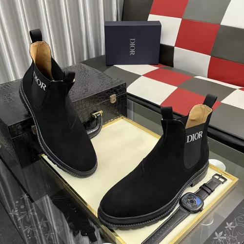 Replica Christian Dior Boots For Men #1373682 $92.00 USD for Wholesale