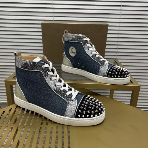 Cheap Christian Louboutin High Top Shoes For Women #1373703, $$98.00 USD On Christian Louboutin High Top Shoes