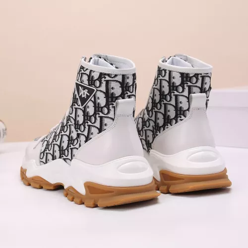 Replica Christian Dior High Top Shoes For Men #1373742 $82.00 USD for Wholesale