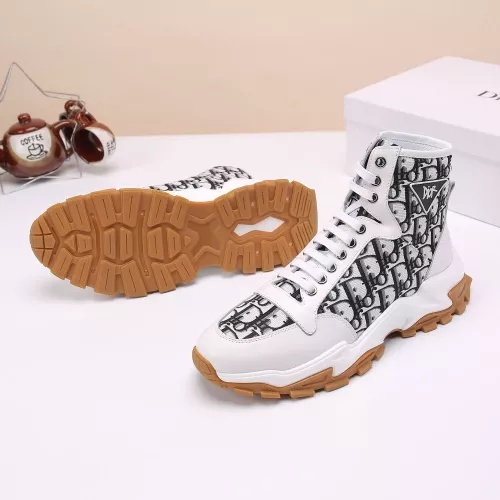 Replica Christian Dior High Top Shoes For Men #1373742 $82.00 USD for Wholesale