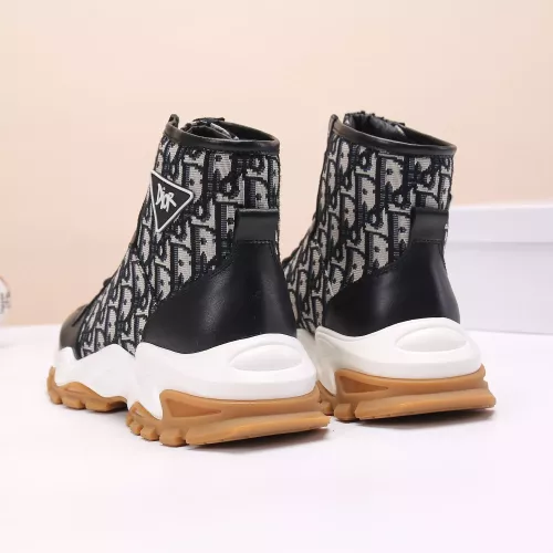 Replica Christian Dior High Top Shoes For Men #1373743 $82.00 USD for Wholesale
