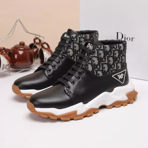 Cheap Christian Dior High Top Shoes For Men #1373745, $$85.00 USD On Christian Dior High Top Shoes