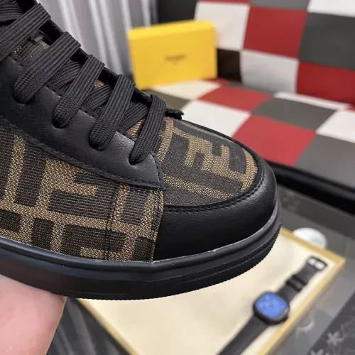 Replica Fendi High Tops Casual Shoes For Men #1373747 $82.00 USD for Wholesale