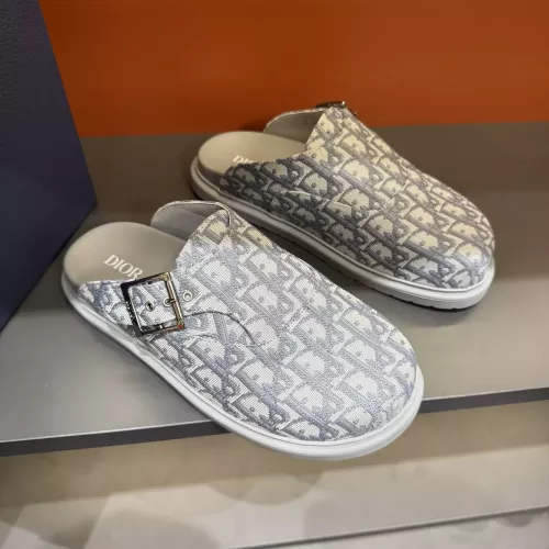 Replica Christian Dior Slippers For Men #1373748 $64.00 USD for Wholesale