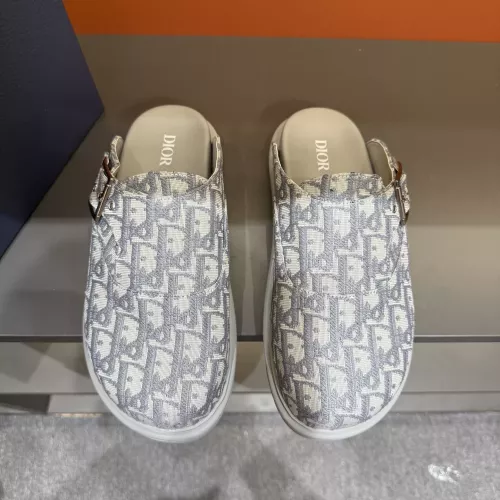 Replica Christian Dior Slippers For Men #1373748 $64.00 USD for Wholesale