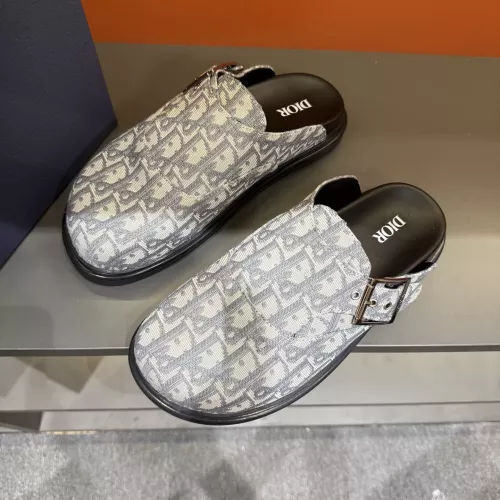 Replica Christian Dior Slippers For Men #1373749 $64.00 USD for Wholesale