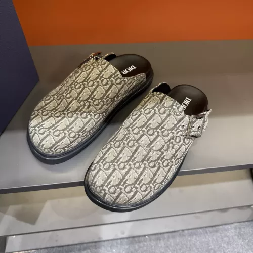 Replica Christian Dior Slippers For Men #1373750 $64.00 USD for Wholesale