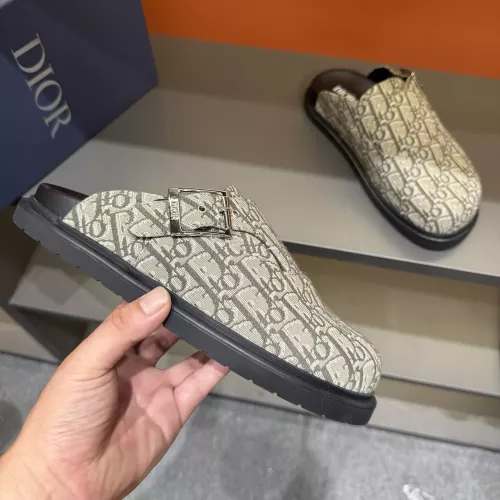 Replica Christian Dior Slippers For Men #1373750 $64.00 USD for Wholesale