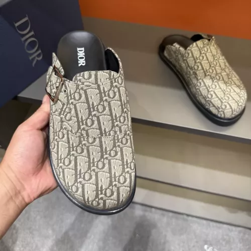 Replica Christian Dior Slippers For Men #1373750 $64.00 USD for Wholesale