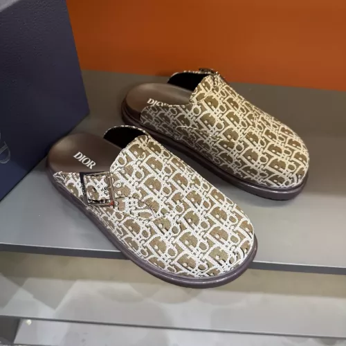 Replica Christian Dior Slippers For Men #1373751 $64.00 USD for Wholesale