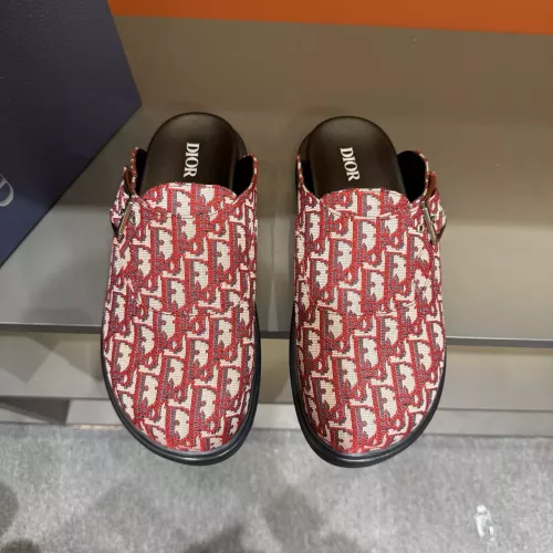 Replica Christian Dior Slippers For Men #1373752 $64.00 USD for Wholesale