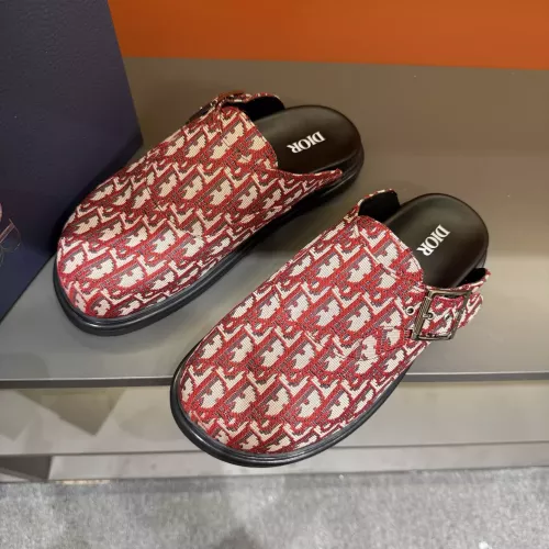 Replica Christian Dior Slippers For Men #1373752 $64.00 USD for Wholesale
