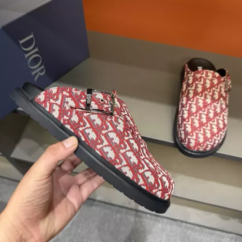 Replica Christian Dior Slippers For Men #1373752 $64.00 USD for Wholesale