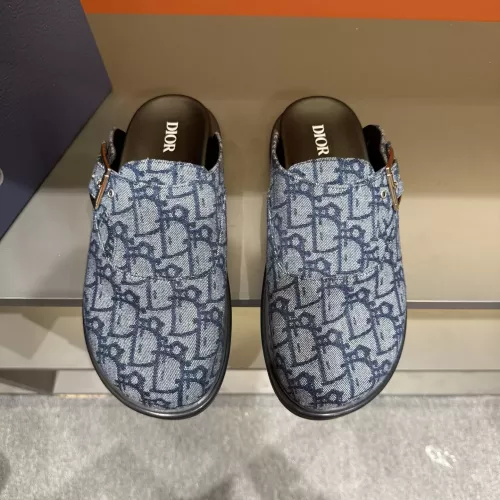 Replica Christian Dior Slippers For Men #1373754 $64.00 USD for Wholesale