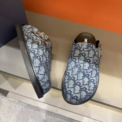 Replica Christian Dior Slippers For Men #1373754 $64.00 USD for Wholesale