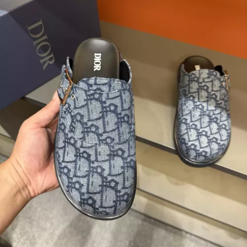 Replica Christian Dior Slippers For Men #1373754 $64.00 USD for Wholesale