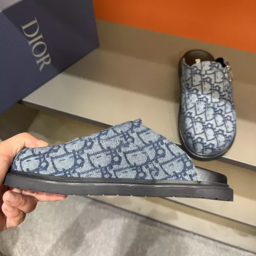 Replica Christian Dior Slippers For Men #1373754 $64.00 USD for Wholesale