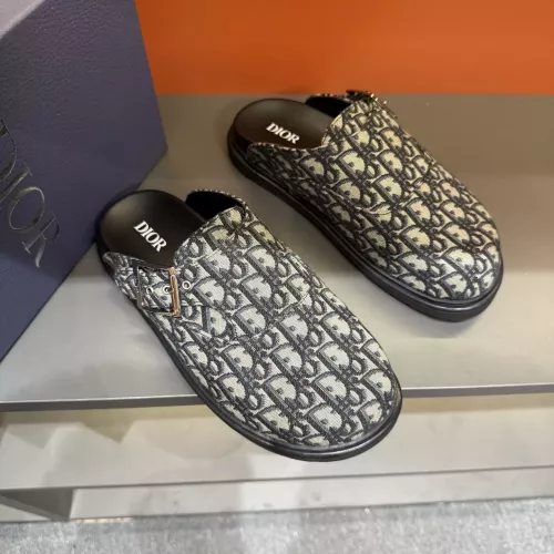 Replica Christian Dior Slippers For Men #1373755 $64.00 USD for Wholesale