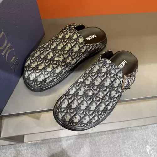 Replica Christian Dior Slippers For Men #1373755 $64.00 USD for Wholesale