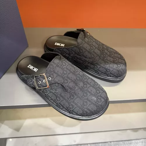 Replica Christian Dior Slippers For Men #1373756 $64.00 USD for Wholesale