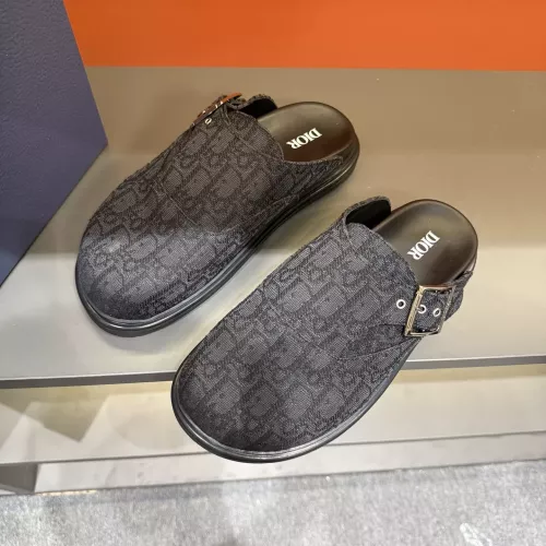 Replica Christian Dior Slippers For Men #1373756 $64.00 USD for Wholesale