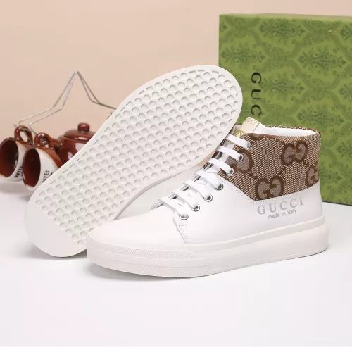 Replica Gucci High Tops Shoes For Men #1373759 $80.00 USD for Wholesale