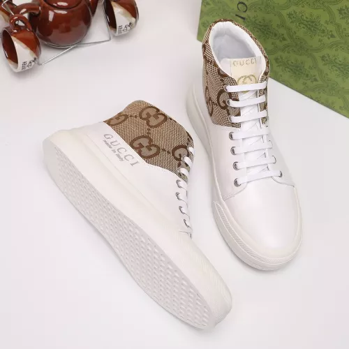 Replica Gucci High Tops Shoes For Men #1373759 $80.00 USD for Wholesale