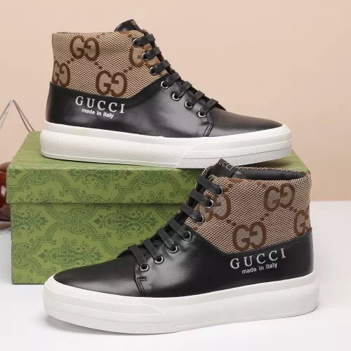 Replica Gucci High Tops Shoes For Men #1373761 $80.00 USD for Wholesale