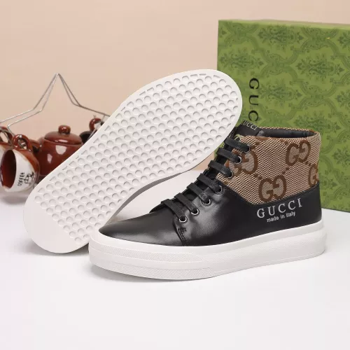 Replica Gucci High Tops Shoes For Men #1373761 $80.00 USD for Wholesale