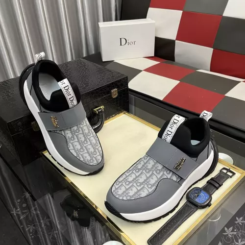 Replica Christian Dior Casual Shoes For Men #1373794 $85.00 USD for Wholesale