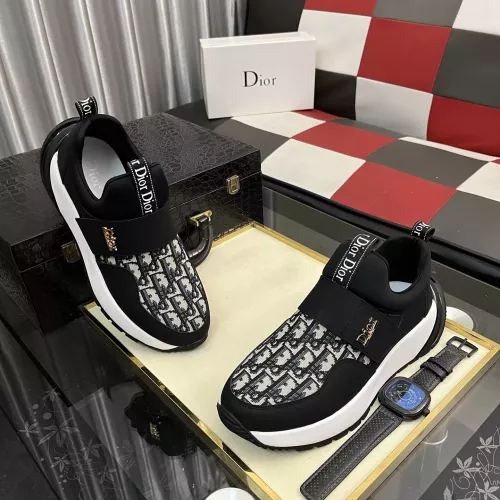 Replica Christian Dior Casual Shoes For Men #1373795 $85.00 USD for Wholesale