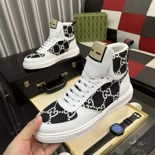Cheap Gucci High Tops Shoes For Men #1373849, $$82.00 USD On Gucci High Tops Shoes