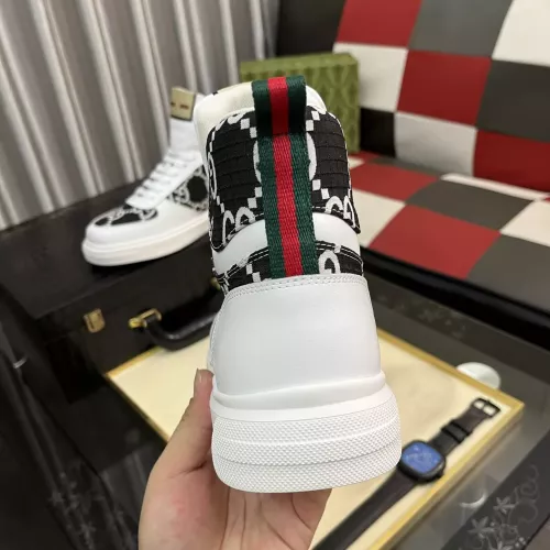 Replica Gucci High Tops Shoes For Men #1373849 $82.00 USD for Wholesale