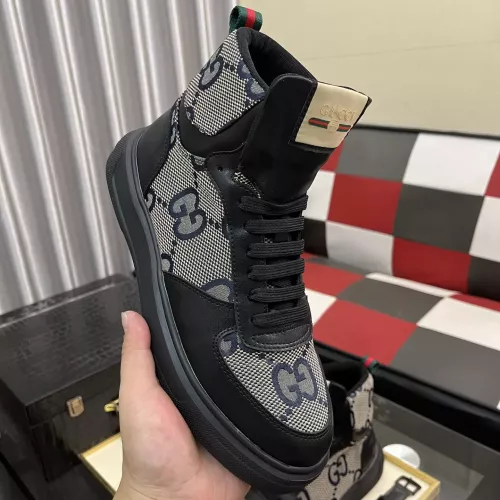 Replica Gucci High Tops Shoes For Men #1373851 $82.00 USD for Wholesale