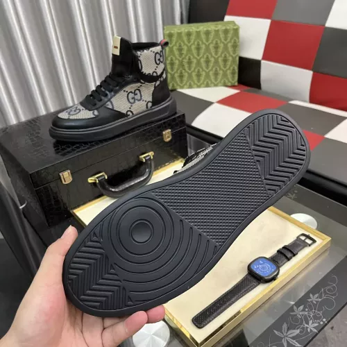 Replica Gucci High Tops Shoes For Men #1373851 $82.00 USD for Wholesale