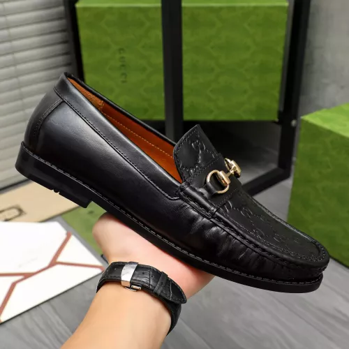 Replica Gucci Oxfords Shoes For Men #1373857 $80.00 USD for Wholesale