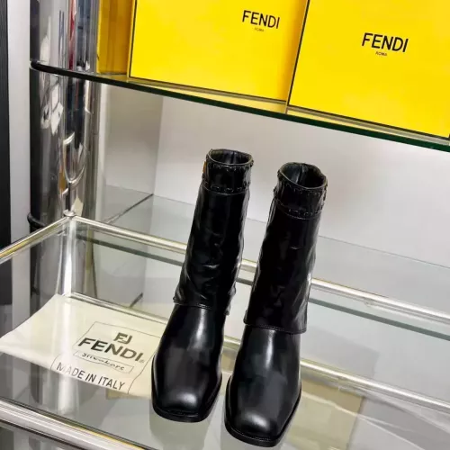 Replica Fendi Fashion Boots For Women #1374041 $145.00 USD for Wholesale