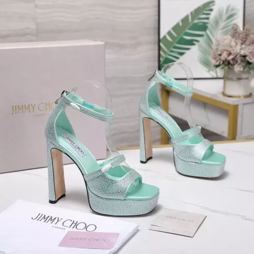 Replica Jimmy Choo Sandals For Women #1374062 $130.00 USD for Wholesale