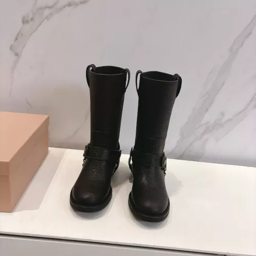 Replica MIU MIU Boots For Women #1374068 $145.00 USD for Wholesale
