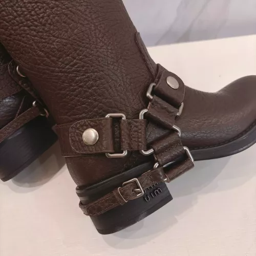 Replica MIU MIU Boots For Women #1374069 $182.00 USD for Wholesale