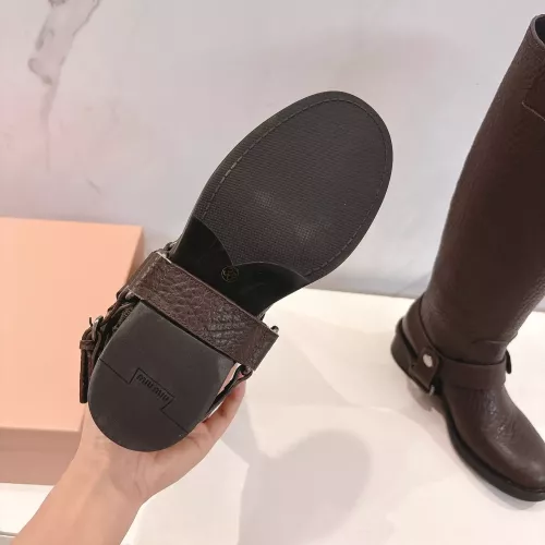 Replica MIU MIU Boots For Women #1374069 $182.00 USD for Wholesale