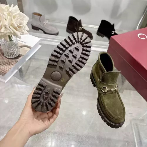 Replica Gucci Boots For Women #1374074 $125.00 USD for Wholesale