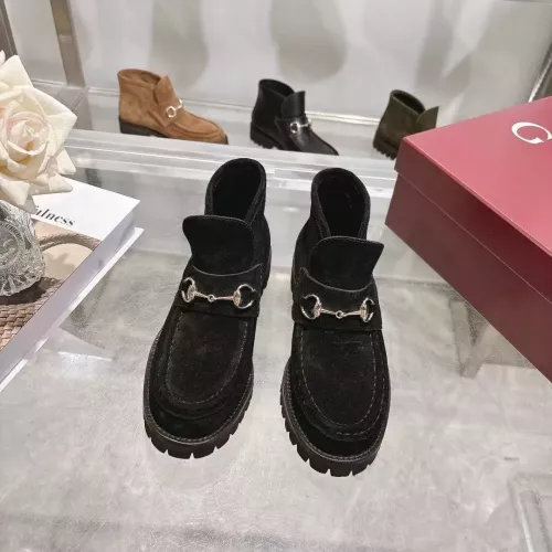 Replica Gucci Boots For Women #1374075 $125.00 USD for Wholesale